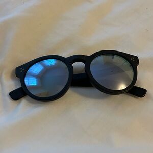 Illesteva Leonard II Sunglasses with Mirrored Lenses